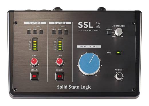 SSL 2  Desktop 2-in / 2-out USB Audio Interface