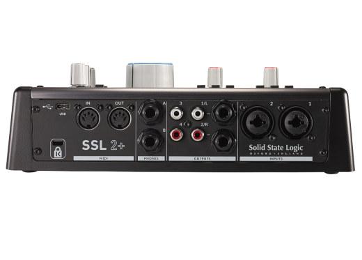 Solid State Logic SSL 2+ Desktop 2-in / 4-out USB Audio Interface 