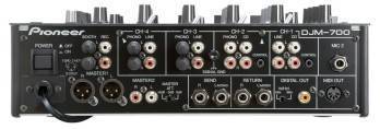 Pioneer DJ DJM-700 4-Channel DJ Mixer In Black | Long & McQuade