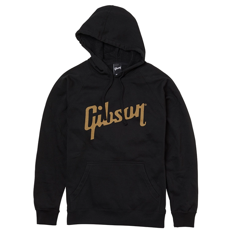 Gibson Logo Hoodie Black - XXXL