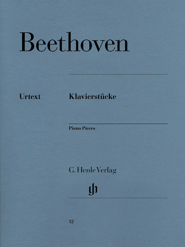 Piano Pieces - Beethoven/Irmer/Lampe - Piano - Book