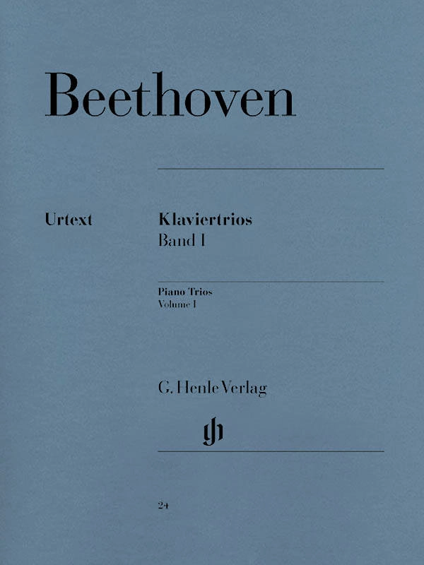 Piano Trios, Volume I - Beethoven/Raphael/Lampe - Violin/Cello/Piano - Book