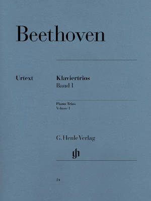 Piano Trios, Volume I - Beethoven/Raphael/Lampe - Violin/Cello/Piano - Book