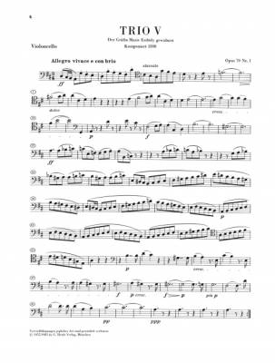 Piano Trios, Volume II - Beethoven/Raphael/Lampe - Violin/Cello/Piano - Book