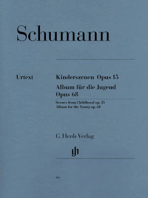 G. Henle Verlag - Scenes from Childhood op. 15 and Album for the Young op. 68 - Schumann/Herttrich - Piano - Book