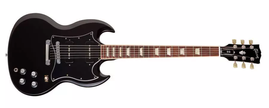 SG Standard with P-90 Pickups - Ebony