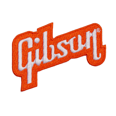 Gibson - Logo Patch - Orange