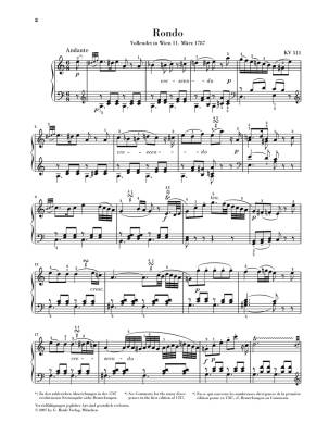 Rondo a minor K. 511 - Mozart/Scheideler/Lampe - Piano - Sheet Music