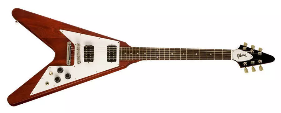 \'67 Flying V Faded in Worn Cherry