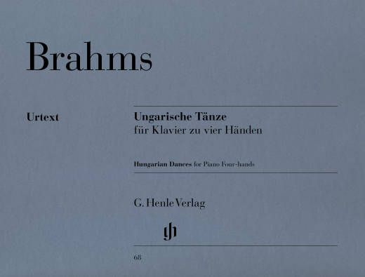 G. Henle Verlag - Hungarian Dances no. 1-21 - Brahms/Georgii - Piano Duet (1 Piano, 4 Hands) - Book