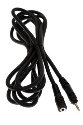 Yorkville Sound - Stereo Male Mini to Stereo Female Mini, 10ft Adaptor Cable