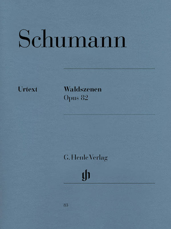 Forest Scenes op. 82 - Schumann /Herttrich /Theopold - Piano - Book