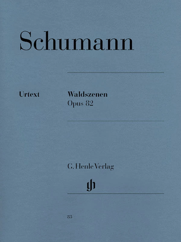 Forest Scenes op. 82 - Schumann /Herttrich /Theopold - Piano - Book