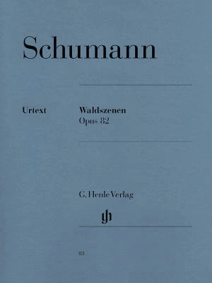 G. Henle Verlag - Forest Scenes op. 82 - Schumann /Herttrich /Theopold - Piano - Book