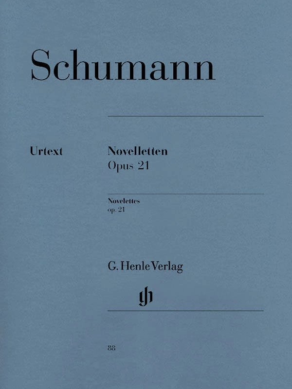 Novelettes op. 21 - Schumann/Herttrich/Lampe - Piano - Book