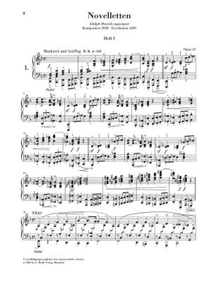 Novelettes op. 21 - Schumann/Herttrich/Lampe - Piano - Book