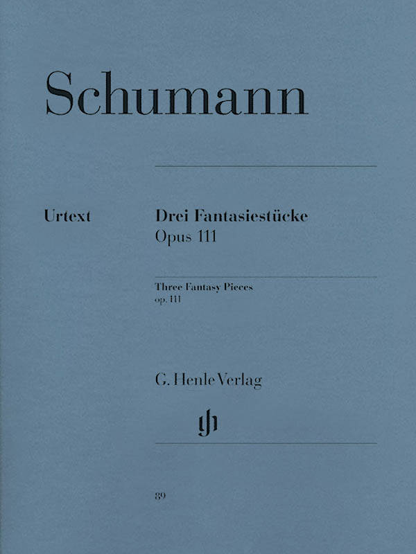 Three Fantasy Pieces op. 111 - Schumann /Boetticher /Lampe - Piano - Book