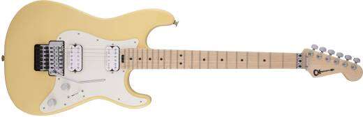 Charvel Guitars - Pro-Mod So-Cal Style 1 HH FR M, Maple Fingerboard - Vintage White