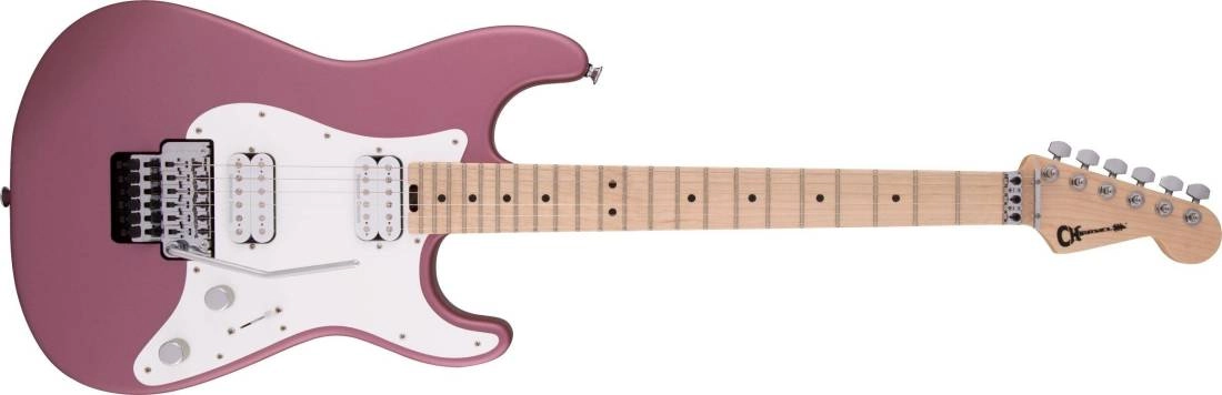 Pro-Mod So-Cal Style 1 HH FR M, Maple Fingerboard - Satin Burgundy Mist