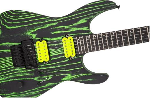 Pro Series Dinky DK2 Ash, Ebony Fingerboard - Green Glow