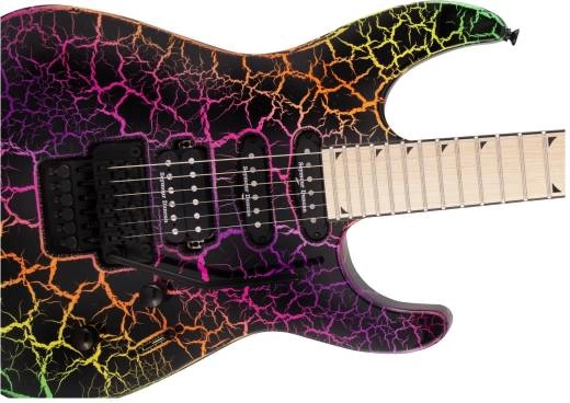 Pro Series Soloist SL3M, Maple Fingerboard - Rainbow Crackle