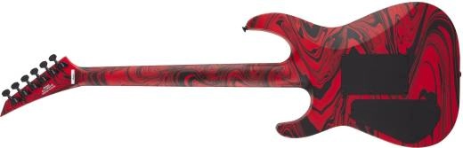 X Series Soloist SLX DX Swirl, touche en laurier - Satin Red Swirl