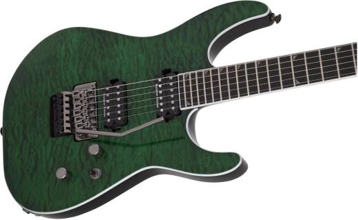 Pro Series Soloist SL2Q MAH, Ebony Fingerboard - Transparent Green