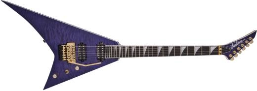 Pro Series Rhoads RR24Q, Ebony Fingerboard - Transparent Purple