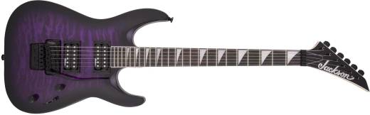 Jackson Guitars - JS Series Dinky Arch Top JS32Q DKA, Amaranth Fingerboard - Transparent Purple Burst