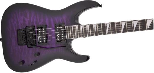 JS Series Dinky Arch Top JS32Q DKA, Amaranth Fingerboard - Transparent Purple Burst