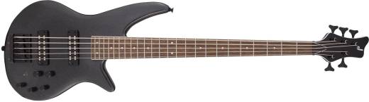 Jackson Guitars - X Series Spectra Bass SBX V, Laurel Fingerboard - Metallic Black