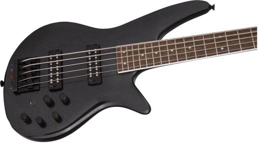 X Series Spectra Bass SBX V, Laurel Fingerboard - Metallic Black