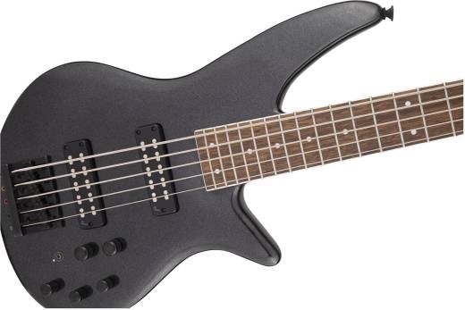 X Series Spectra Bass SBX V, Laurel Fingerboard - Metallic Black