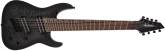 Jackson Guitars - X Series Soloist Arch Top SLATX8Q MS, Laurel Fingerboard, Multi-Scale - Transparent Black Burst