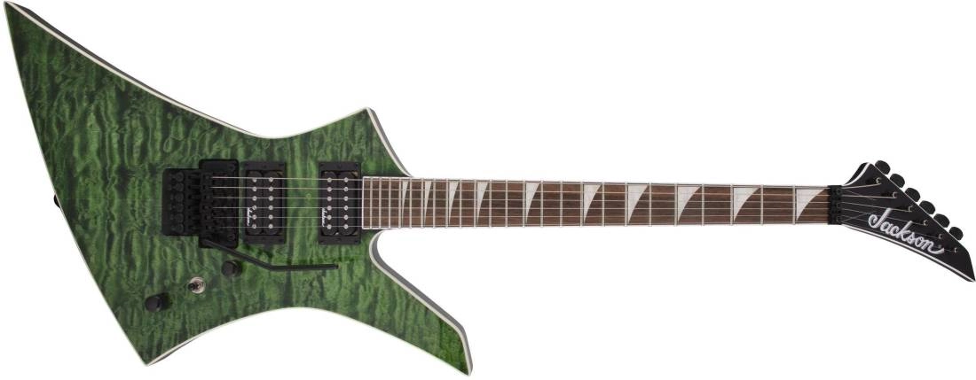 X Series Kelly KEXQ, Laurel Fingerboard - Transparent Green