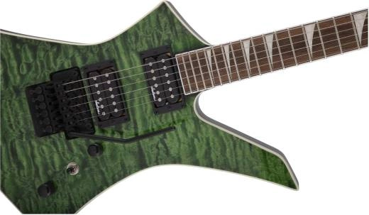 X Series Kelly KEXQ, Laurel Fingerboard - Transparent Green