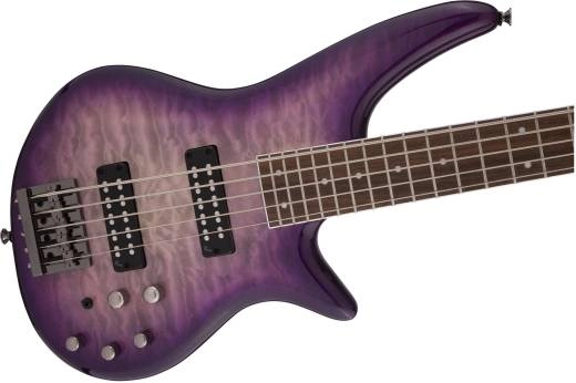 JS Series Spectra Bass JS3QV, Laurel Fingerboard - Purple Phaze