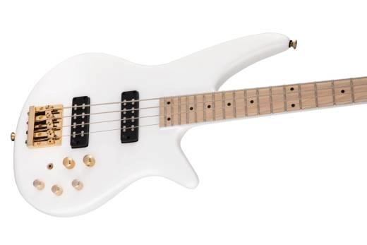 X Series Spectra Bass SBXM IV, Maple Fingerboard - Snow White