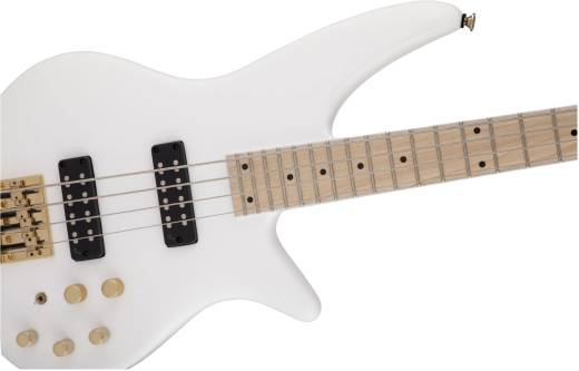 X Series Spectra Bass SBXM IV, Maple Fingerboard - Snow White