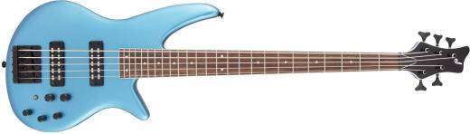 Jackson Guitars - X Series Spectra Bass SBX V, Laurel Fingerboard - Electric Blue