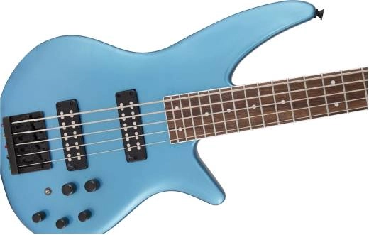 X Series Spectra Bass SBX V, Laurel Fingerboard - Electric Blue