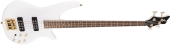 JS Series Spectra Bass JS3, Laurel Fingerboard - Snow White