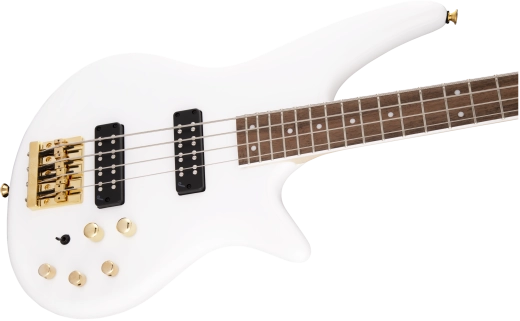 JS Series Spectra Bass JS3, Laurel Fingerboard - Snow White