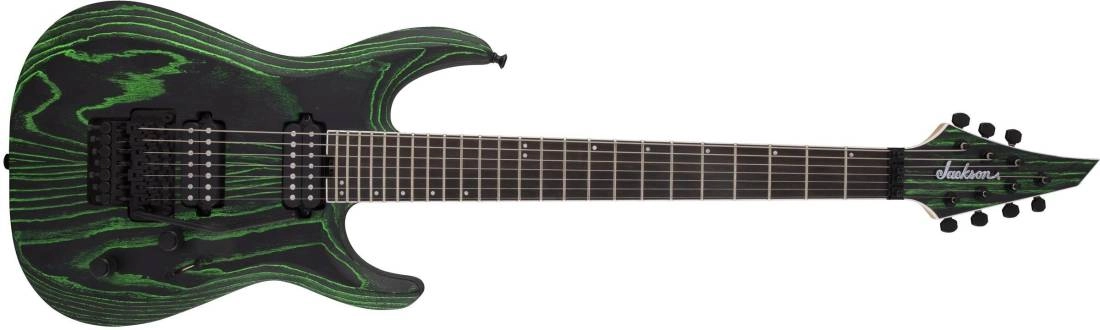 Pro Series Dinky DK2 Modern Ash FR7, Ebony Fingerboard - Baked Green