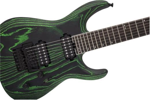 Pro Series Dinky DK2 Modern Ash FR7, Ebony Fingerboard - Baked Green