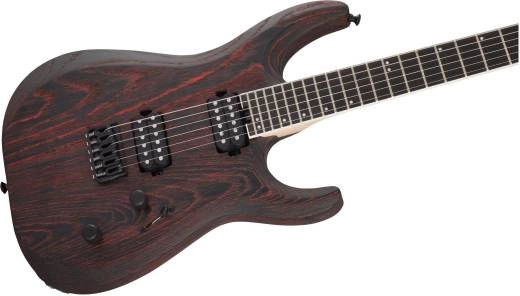 Pro Series Dinky DK2 Modern Ash HT6, Ebony Fingerboard - Baked Red