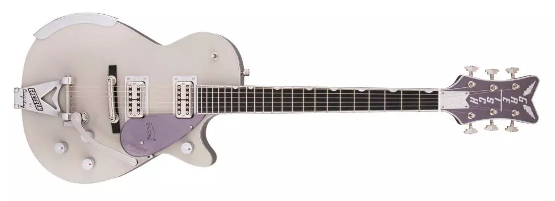 G6134T-LTD Limited Edition Penguin, Ebony Fingerboard - Two-Tone Smoke Gray/Violet Metallic