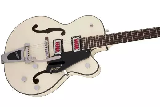 G5410T Electromatic \'\'Rat Rod\'\' Hollow Body Single-Cut with Bigsby, Rosewood Fingerboard - Matte Vintage White