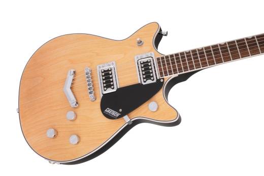 G5222 Electromatic Double Jet BT with V-Stoptail, Laurel Fingerboard - Aged Natural