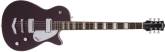 Gretsch Guitars - G5260 Electromatic Jet Baritone with V-Stoptail, Laurel Fingerboard - Dark Cherry Metallic
